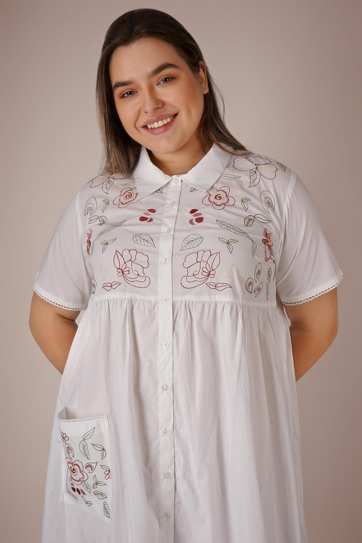 Bailey, Front Open Dress