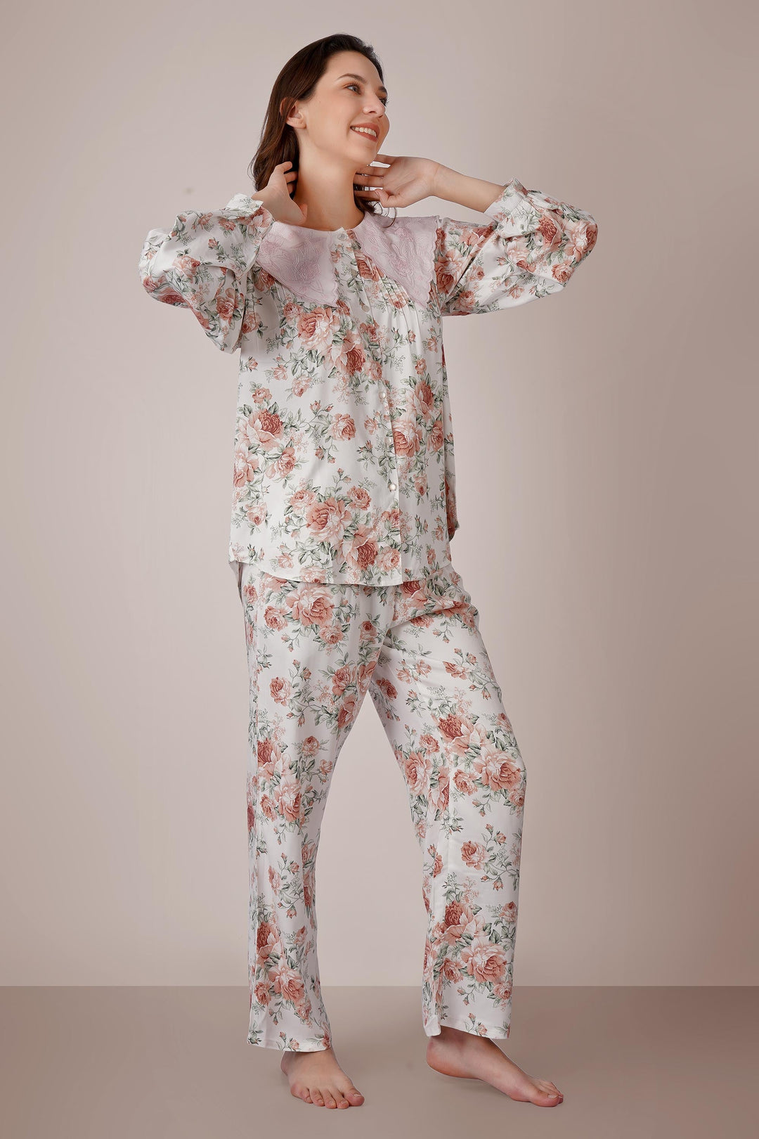 Elizabeth, Print Pyjama Suit