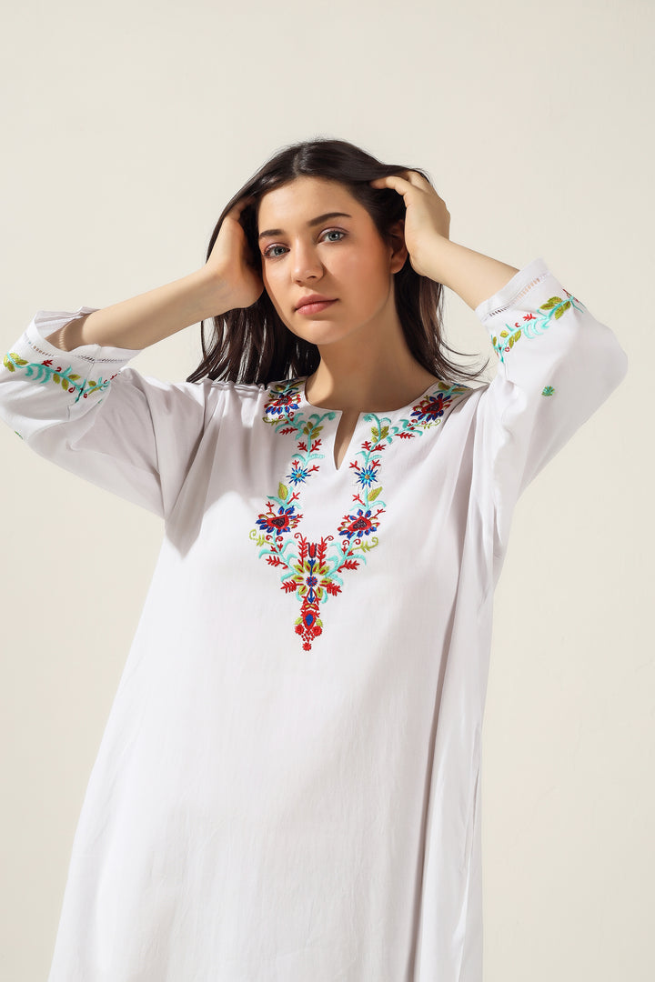 Sarai, Embroidered Dress