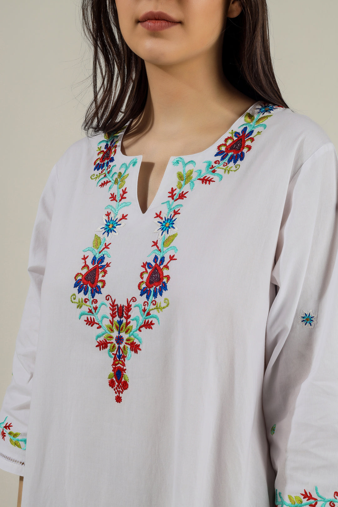 Sarai, Embroidered Dress