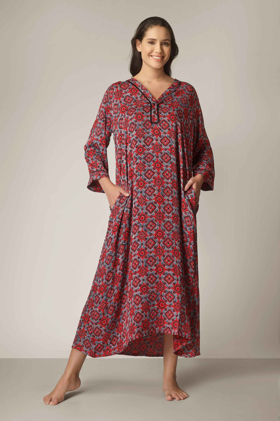 Ajrak, Kaftan