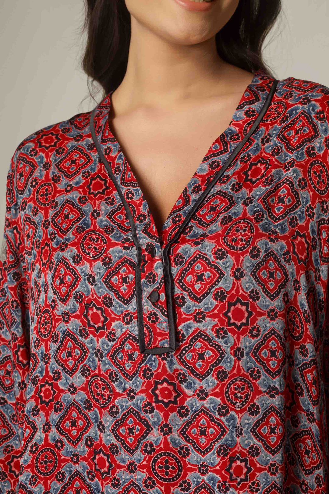 Ajrak, Kaftan