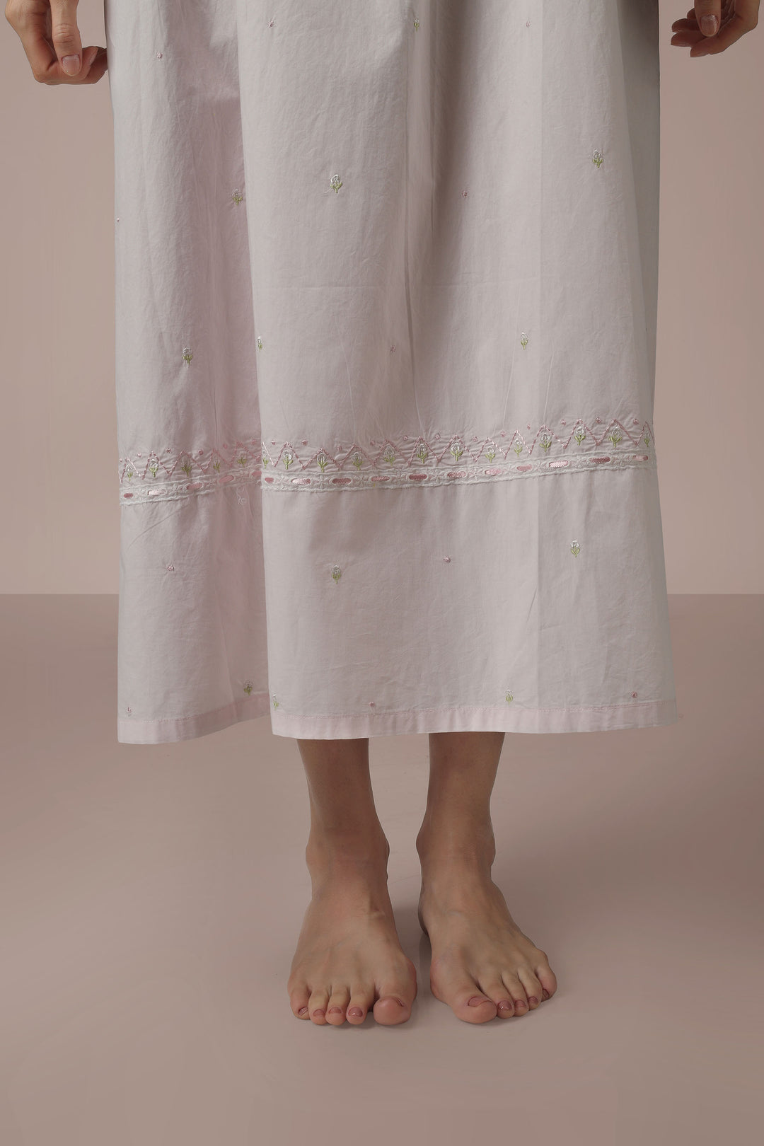 Ami, Embroidered Dress