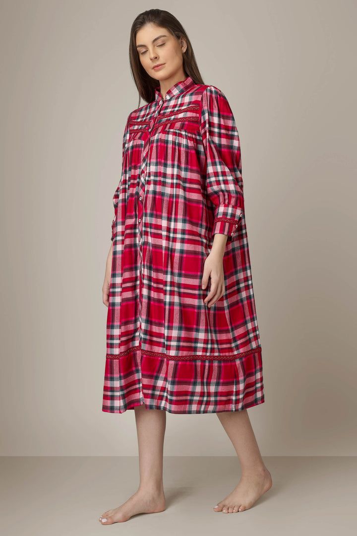 Berta, Flannel Dress