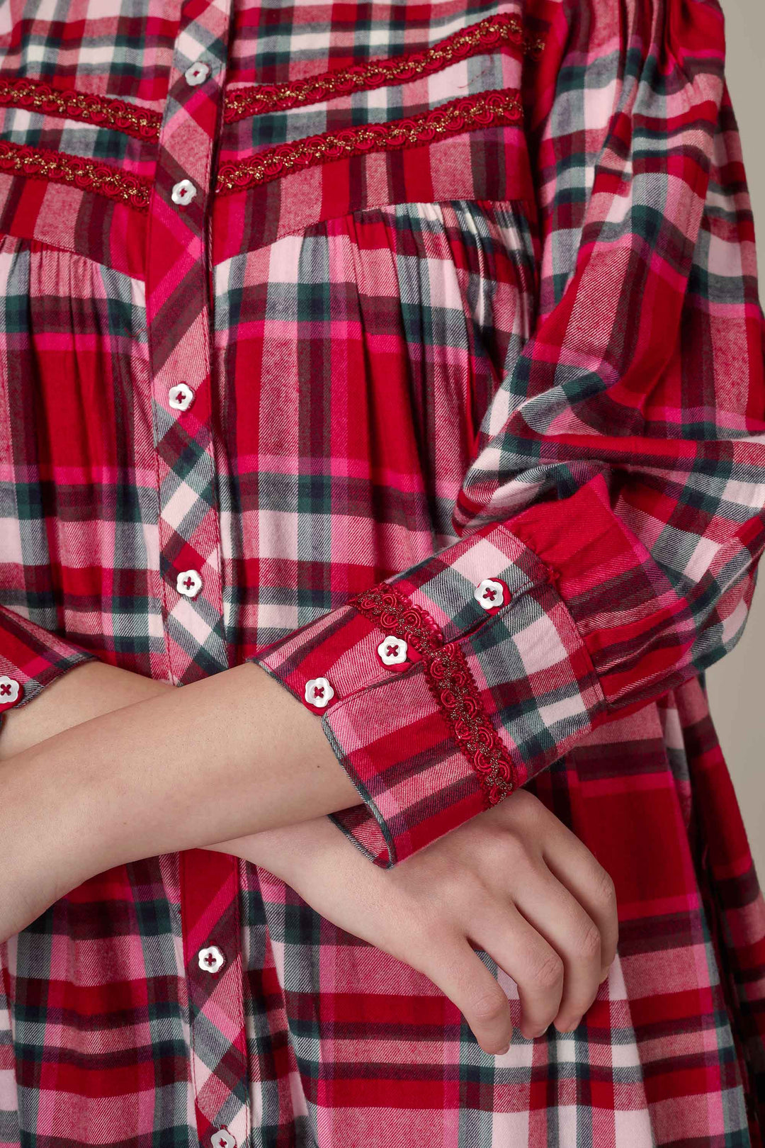 Berta, Flannel Dress