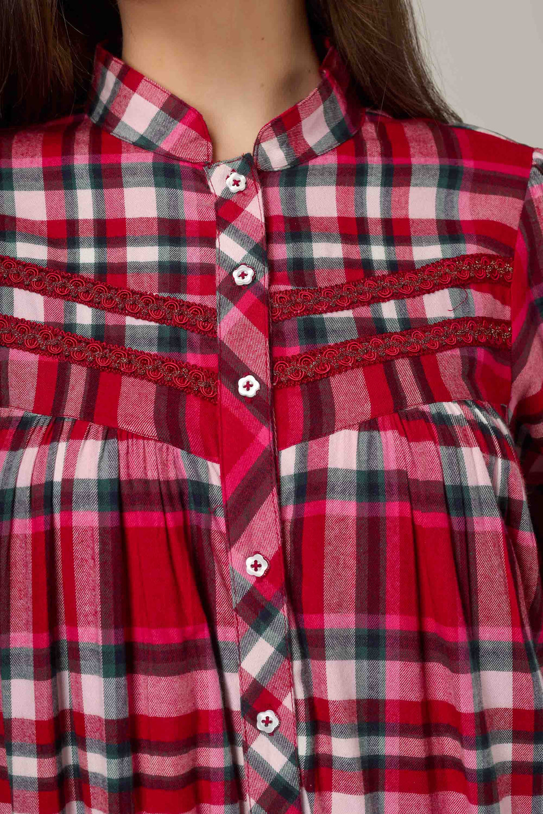 Berta, Flannel Dress