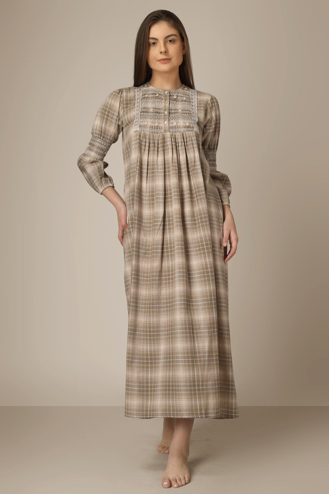 Magnolia M, Smocking Dress